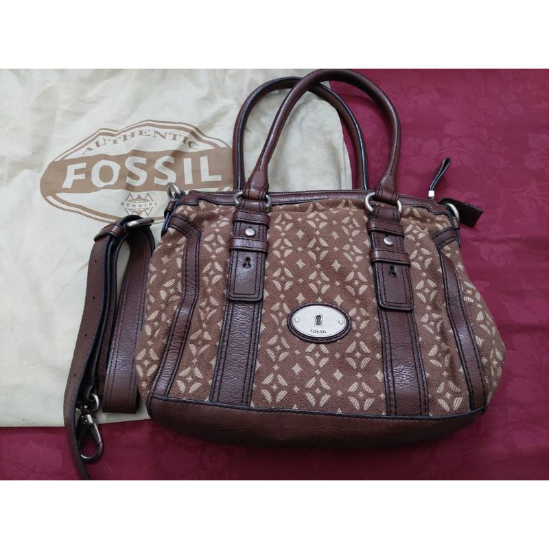 Fossil Maddox Pecan Preloved (SOLD)