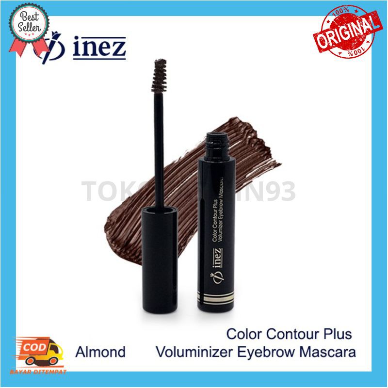 Inez Color Contour Plus Volumizer Eyebrow Murah