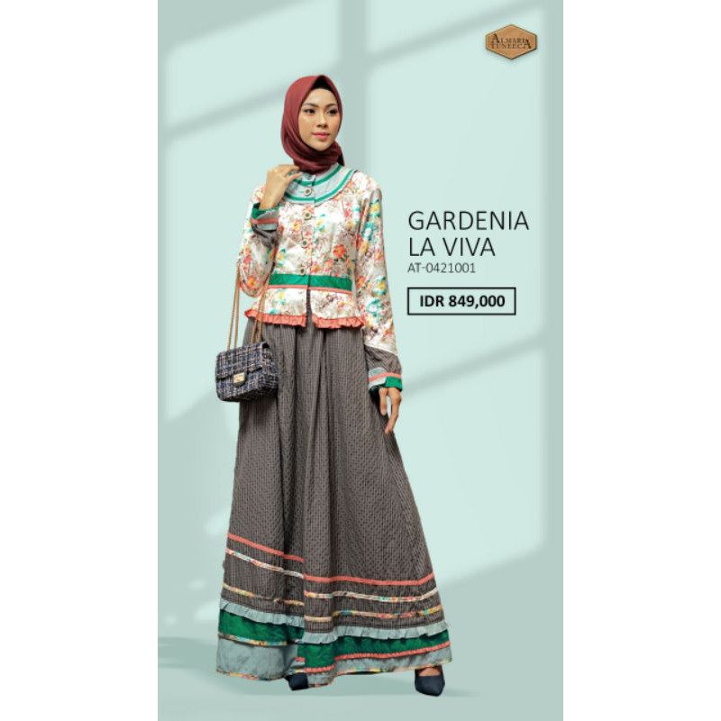 Almari Tuneeca AT-0421001 Ramadhan Series April 2021 Diskon Sale Promo Gamis Long Dress