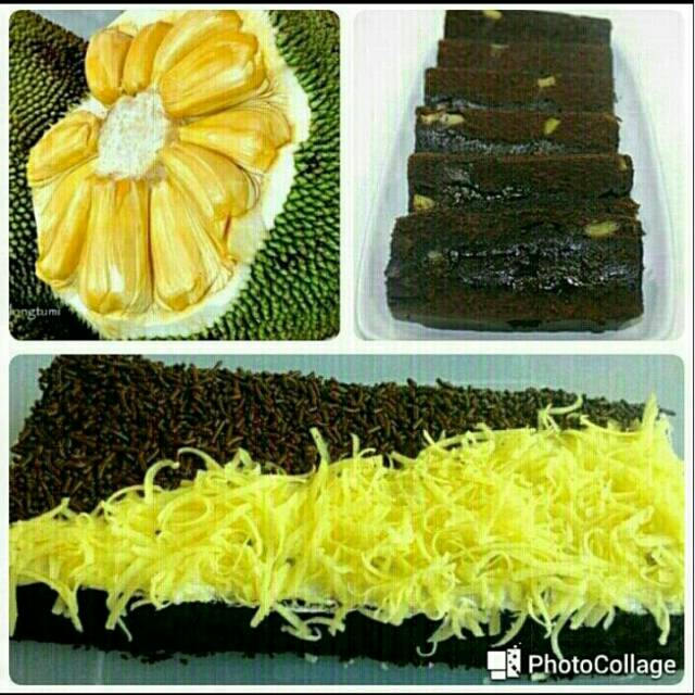 

BROWNIES KUKUS NANGKA COKLAT LUMER