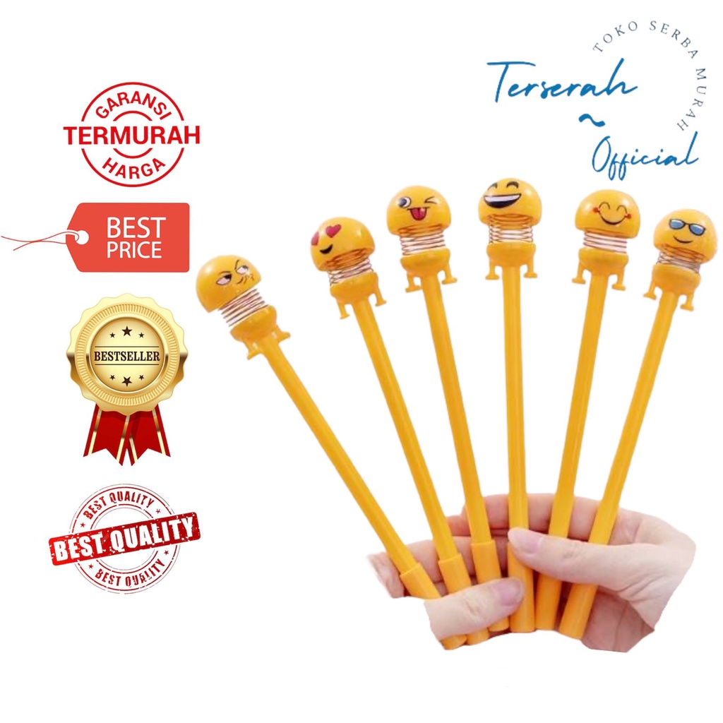 

PULPEN GEL 0.5 ORANGE - PULPEN EMOJI - PULPEN PER EMOJI [terserah.official]