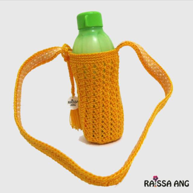 Tas botol rajutan