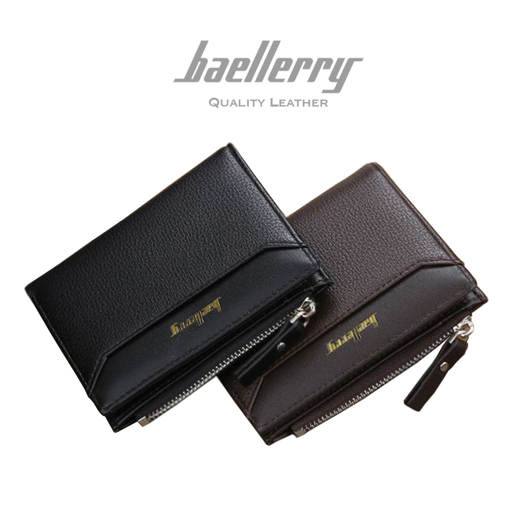 BAELLERRY DR023 Dompet Pria Bahan Kulit PU Leather Premium WATCHKITE WKOS