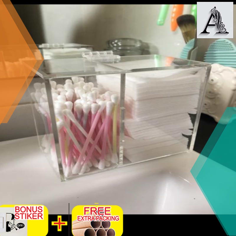 

Murah tempat kapas dan coton buds acrylic/akrilik