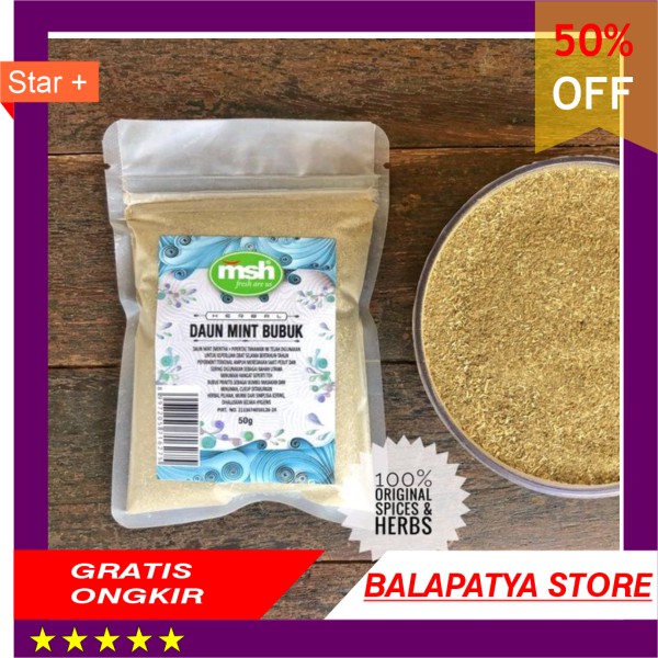 

CUMA HARI INI SAJA!!! 50 Off Daun Mint Bubuk