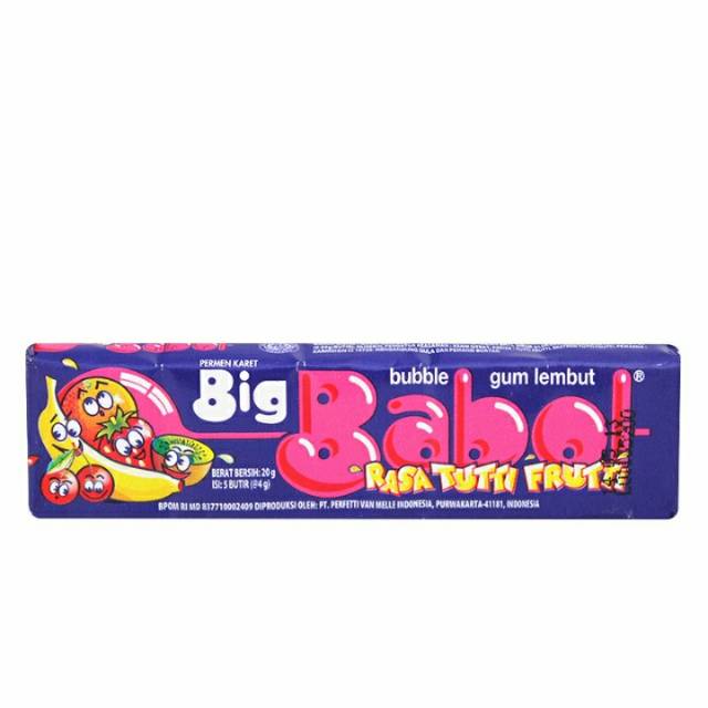 

Big Babol Candy Stick 20Gr