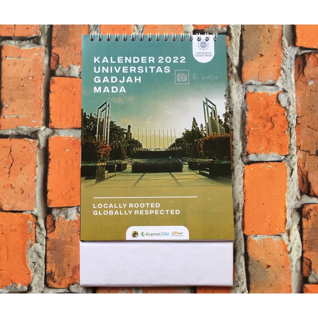 KALENDER MEJA 2022 UGM FULL COLOR || KALENDER DUDUK