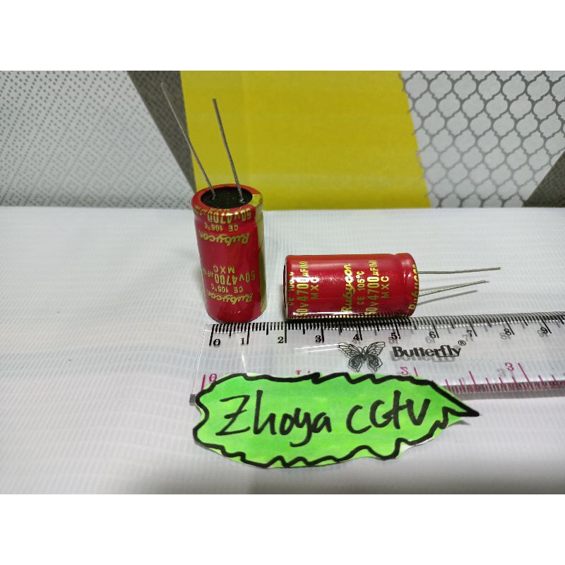 elco 4700uf 50v rubycon red no 1 isi full