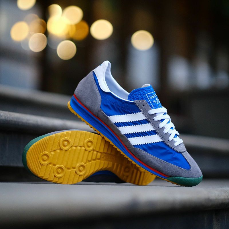 Baqicot Store | Adidas Sl72 Grey Navy Blue (100% Original)