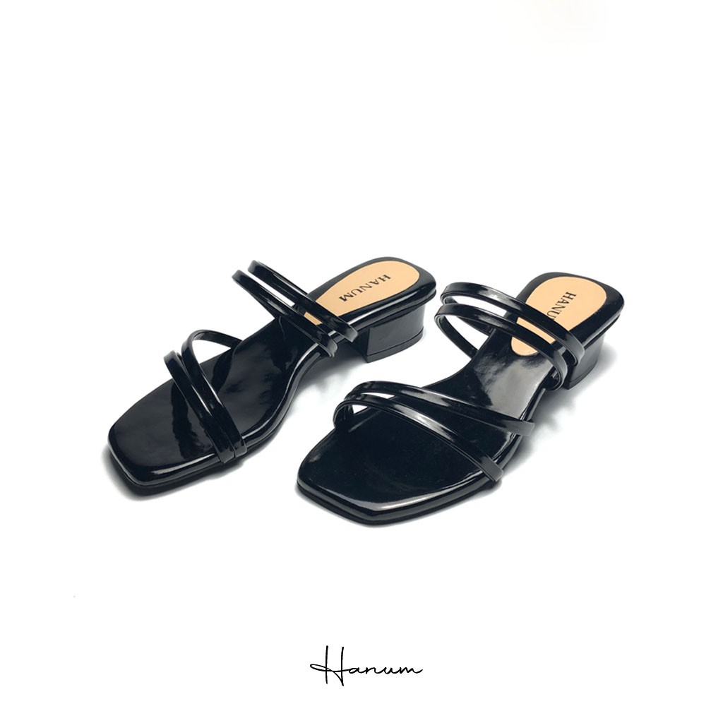 Hanum - Sandal Heels Tali Wanita Hak Tahu 3cm FR-01