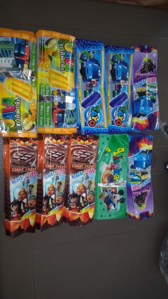 Kemasan Es Loly Alaska