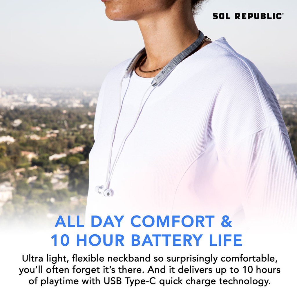 EARPHONE BLUETOOTH SHADOW WIRELESS SOL REPUBLIC