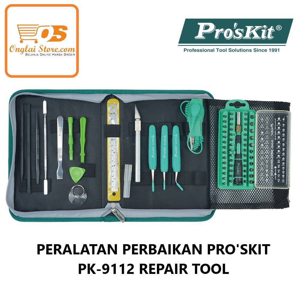 PERALATAN PERBAIKAN PRO'SKIT PK-9112 REPAIR TOOL ORIGINAL (HARGA SPESIAL)