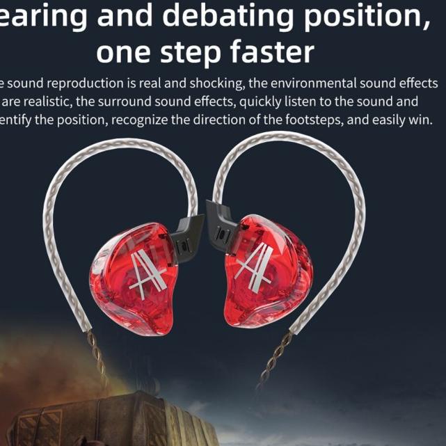Langsung Atc KZ x CCA CA2 Dynamic Driver In Ear Earphone HiFi Powerfull Bass Upgraded KZ EDX