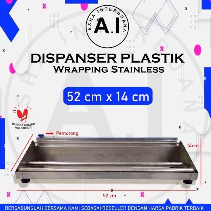 MESIN PEMBUNGKUS PLASTIK/MESIN PLASTIK WRAPPING/DISPENSER WRAPPING --Termurah--