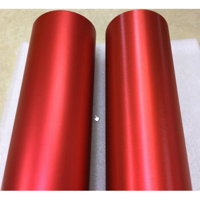 Skotlet merah Doff Metalic