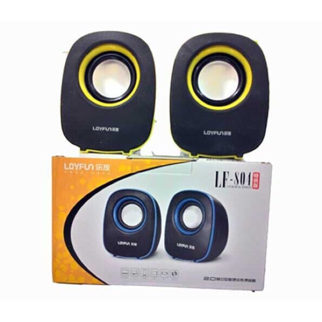 SPEAKER USB LAPTOP / KOMPUTER PC LOYFUN LF804 / LOVFUN 804