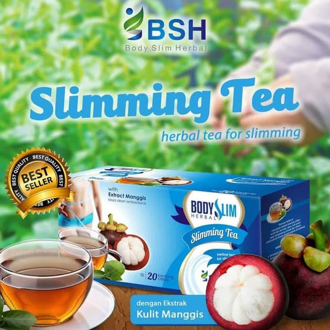 ✨ AKU MURAH ✨Body Slim Herbal Slimming Tea (BSH Tea) , Original, New Pack (Depkes)