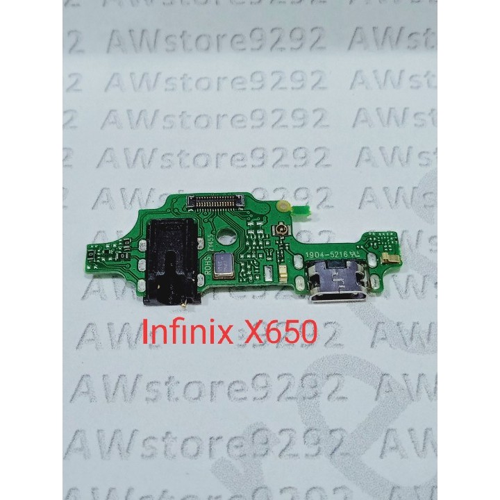 Flexibel Flexible Papan PCB Con Cas Con TC Konektor Charger Infinix Hot 8 X650