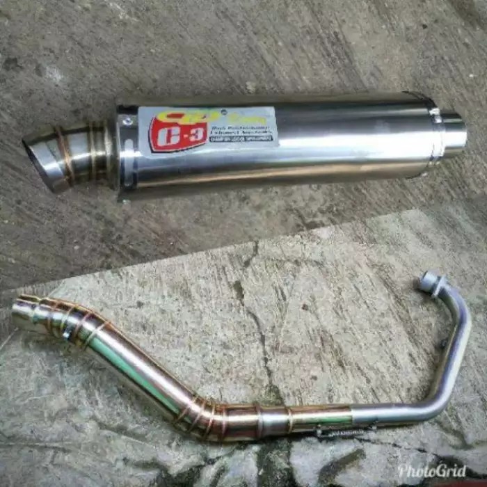 KNALPOT CLD SATRIA FU VIXION JUPITER MX TIGER MEGAPRO KNALPOT RACING CLD MONSTER