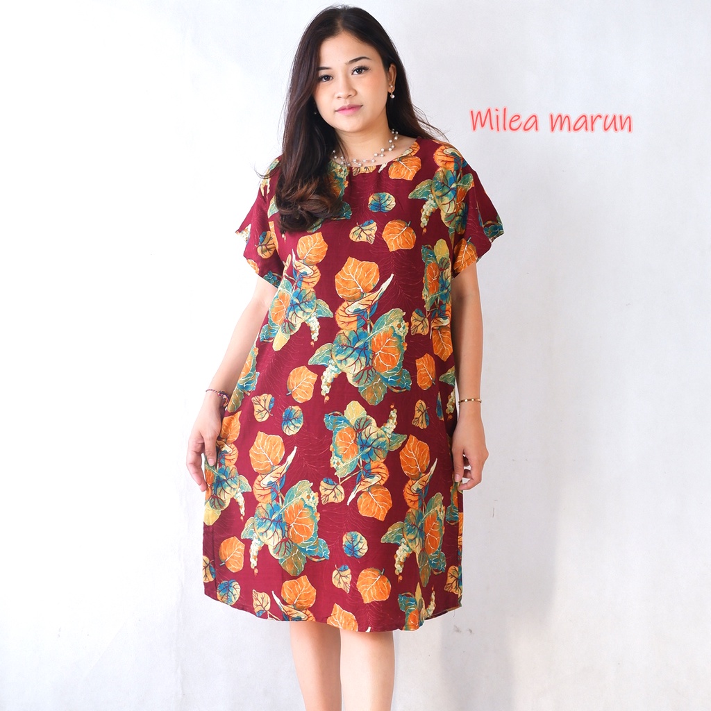 Daster Bali Dress Bali-DST MILEA MARUN