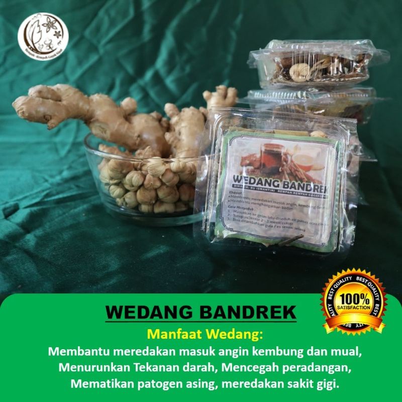 

WEDANG REMPAH PREMIUM LENGKAP HERBAL BANDREK GAGAKSIPAT