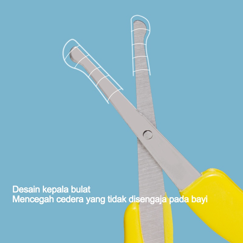 Gunting kuku bayi SET BABY CARE ISI 4 PCS / Baby nail clipper set/ C 57