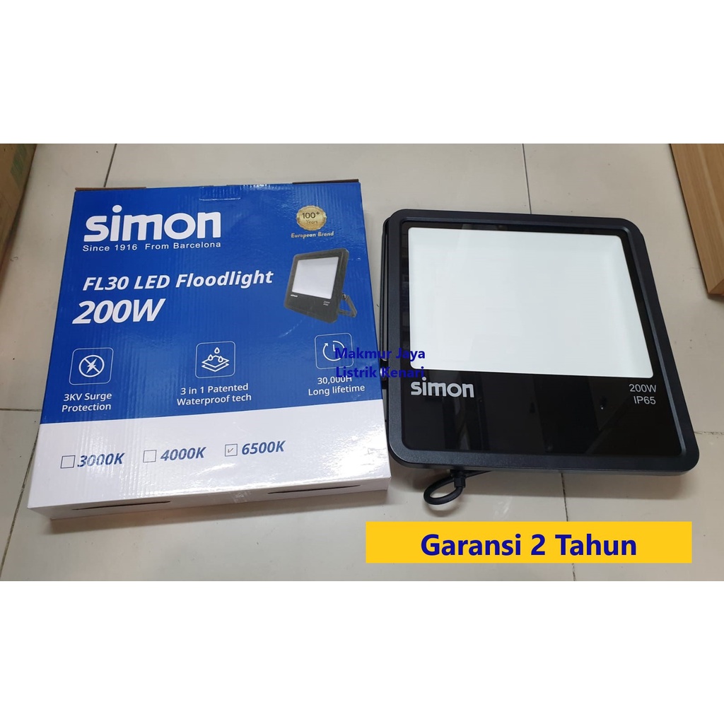 SIMON Floodlight 200W 6000k/ SIMON FL30 Floodlight/FL30