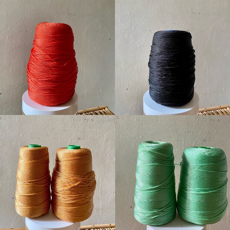 MURAH Preloved Benang Rajut Nylon - Cap Peniti Asli