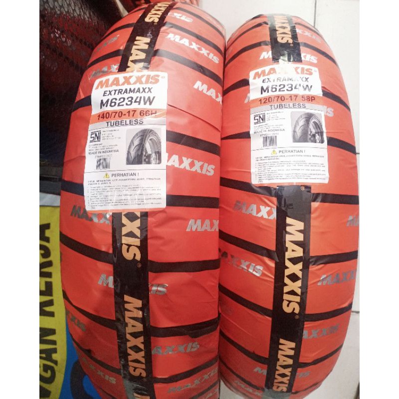 Ban Supermoto Maxxis Extramaxx Lebar 120-70 & 140-70 Ring 17