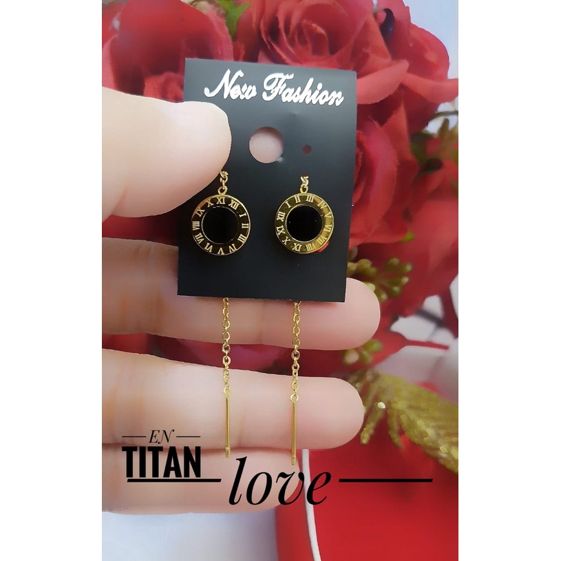 Anting Mata Hitam Titanium Terbaru