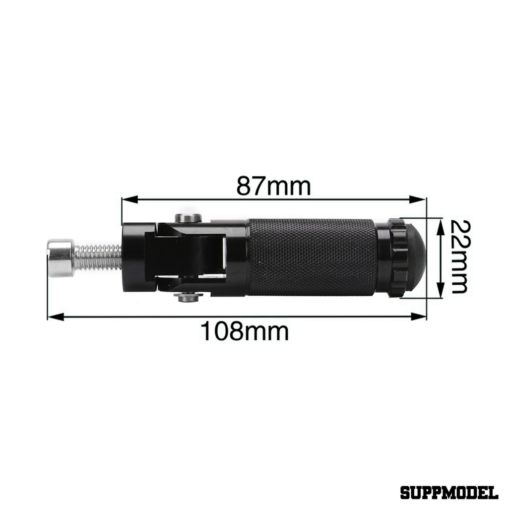 Spm Footrest Lipat Bahan Aluminum Alloy Diameter 8mm Untuk Motor Universal