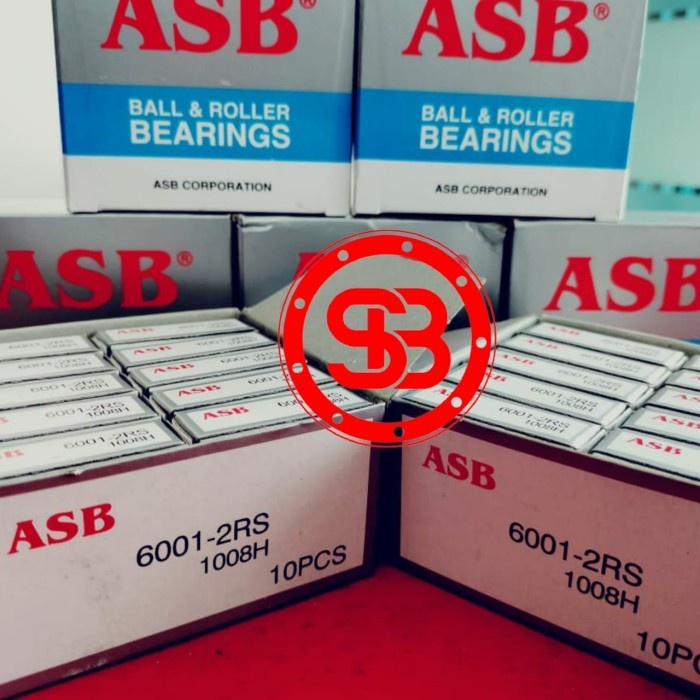 Bearing / Laker / Laher 6001 2RS ASB