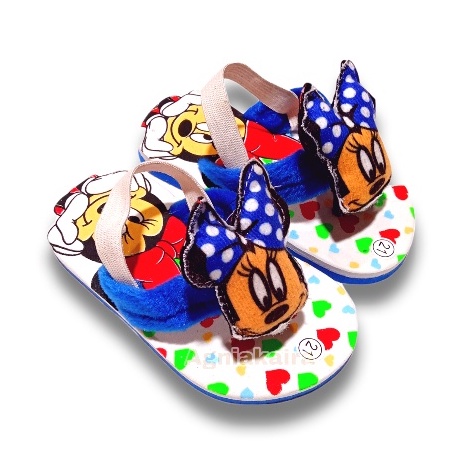 Sandal Bayi Motif Boneka Micky Mouse Terbaru Lucu