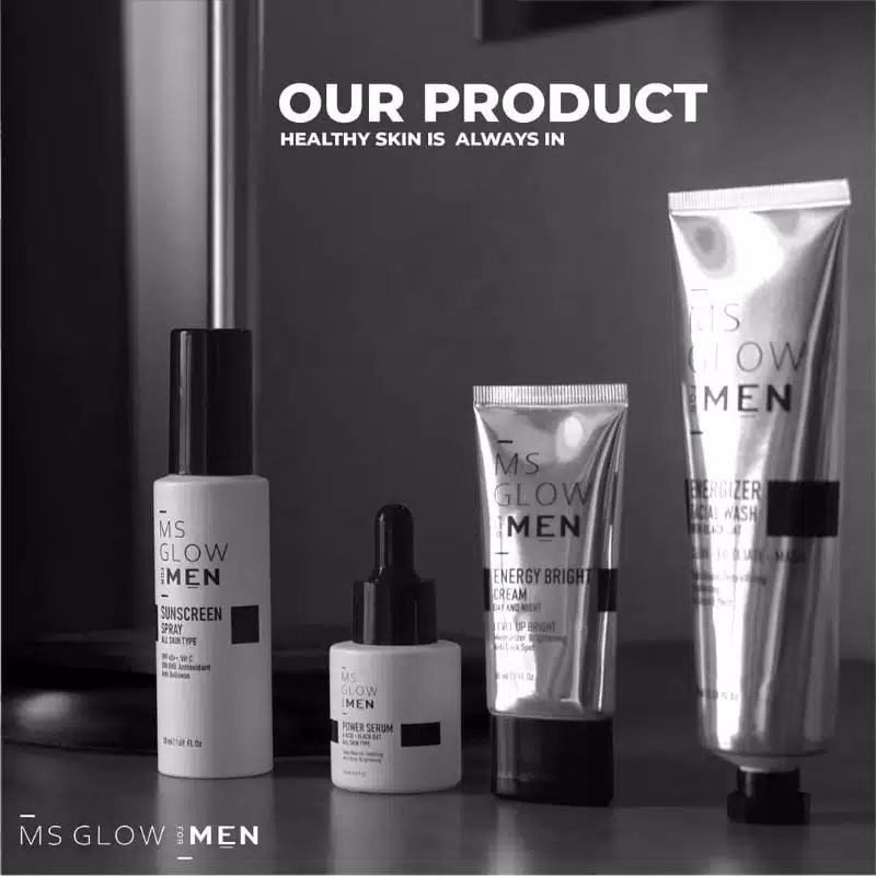 Ms Glow for men komplit original 100%