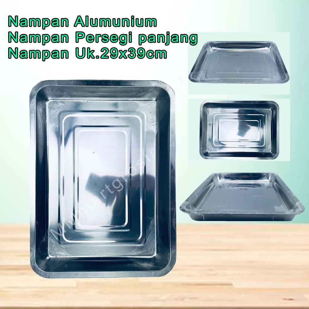 Nampan Persegi panjang / Nampan Alumunium / Nampan BT 40