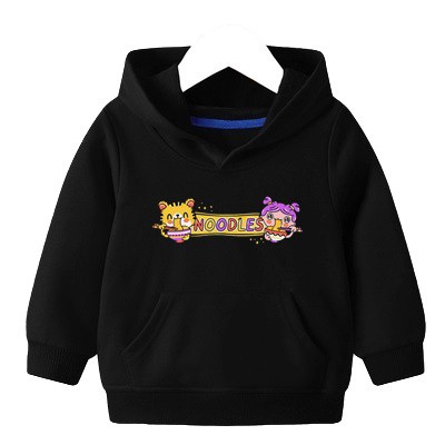 SWEATER ANAK NOODLES HOODIE FLEECE UMUR 2-6 TAHUN