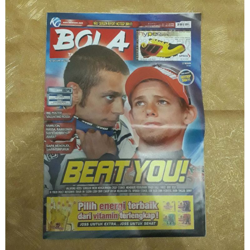 Majalah TABLOID BOLA 18 Juli 2008
