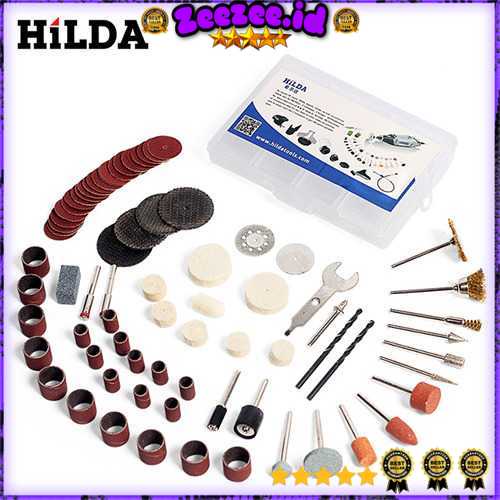 MJSTORE Hilda Set Mata Bor Grinding Polishing Cutting Drill 92 PCS - KSDMPJ-2