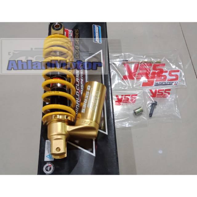 Shockbreaker Yss Tabung Bawah /Shockbeker Mio,Beat,Varip110, SCOOPY /Shockbeker Yss MURAH Gold Sries