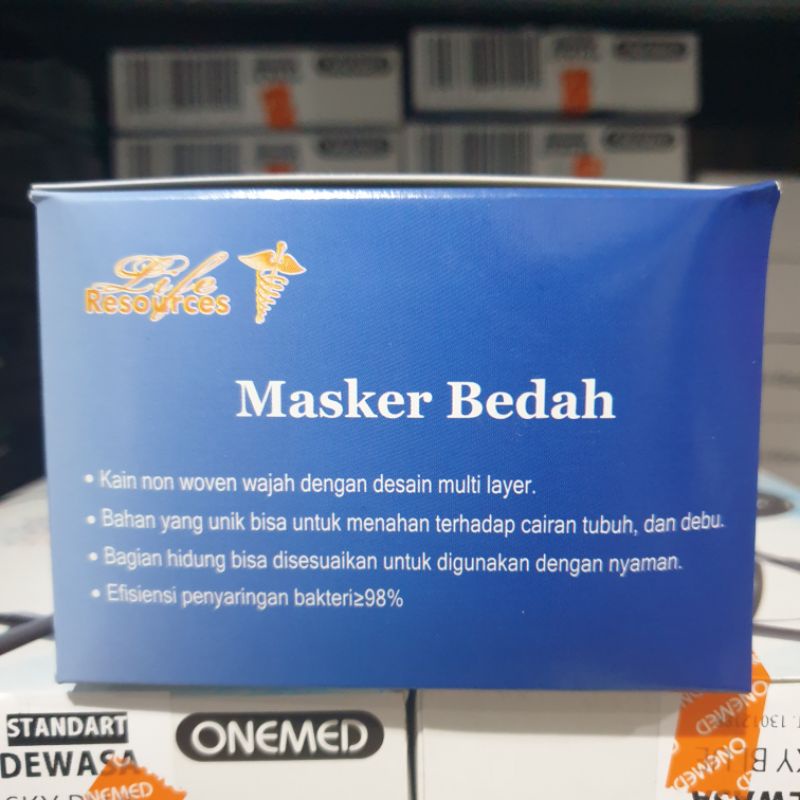 Masker Medis 3ply Masker Earloop 3 ply Masker Bedah Surgical Mask