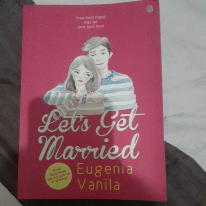 

Preloved Novel let's get merried karya eugina vanilla