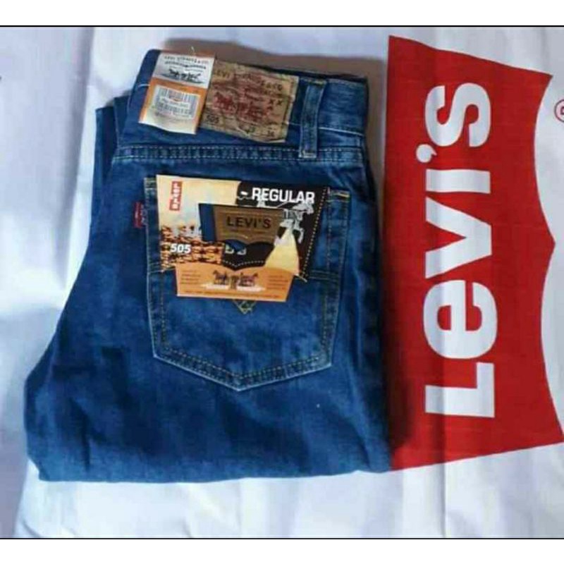 Celana Jeans pria panjang standart non streach 27 - 44