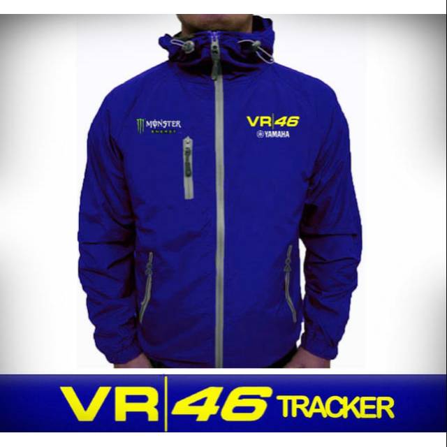 Jaket hodeei pria wanita VR 46