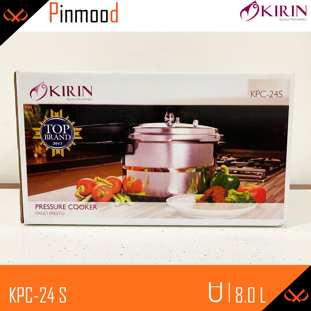 KIRIN PRESTO / PRESSURE COOKER KAPASITAS [ 8 LITER ] KPC-24S