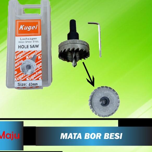 Hole Saw Besi 40mm / HoleSaw Besi 40mm / Mata Bor Besi 40mm KUGEL