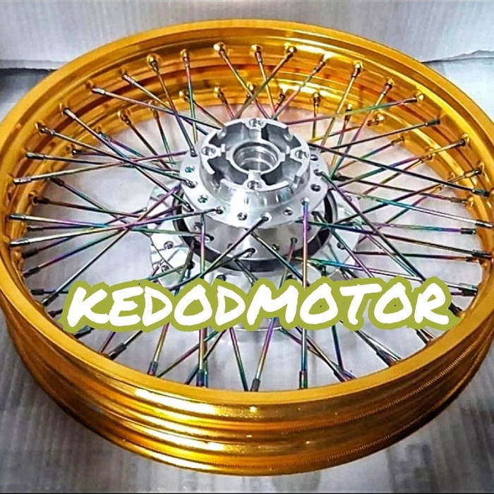 Velg Variasi Jari-Jari Merk V-Rossi Ring 17 Vario 110 LED Siap Pakai