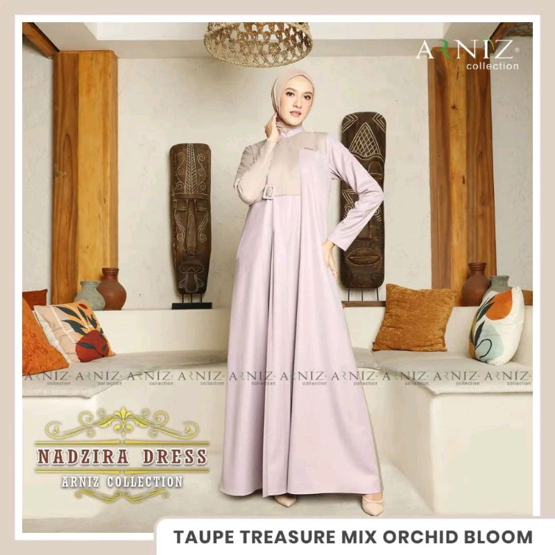 GAMIS NADZIRA LONG DRESS Original By Arniz collection