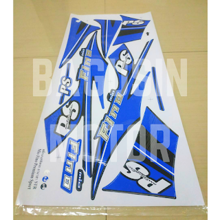 Striping Variasi Thailand Fino 115 125 FI Model Fino PS - Biru