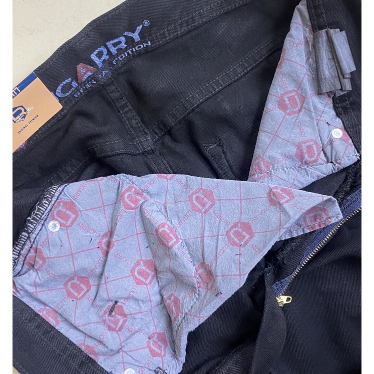 Celana panjang hitam Pria Original Premium Denim Stright Fit Celana Jeans Panjang Cowok Dewasa Model Terbaru